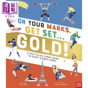 【中商原版】奥运会指南 On Your Marks Get Set Gold 英文原版 儿童科普绘本 知识百科图画书 进口图书 7-12岁 内容丰富有趣