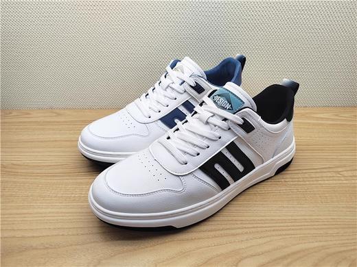 豪行春季新款13142027纯皮牛皮运动休闲男鞋单鞋板鞋 商品图1