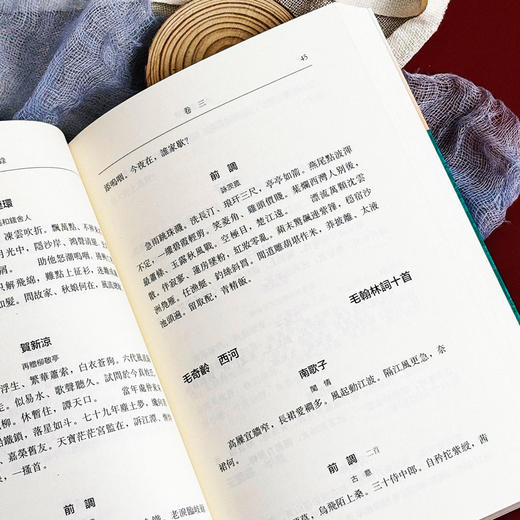 清百家词录 周大烈编选 清词选集 古典文学 商品图9