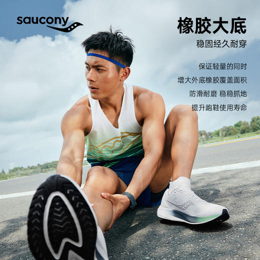 Saucony索康尼 MIRAGE FLOW男女跑步鞋轻量竞速跑鞋缓震训练体测 商品图3