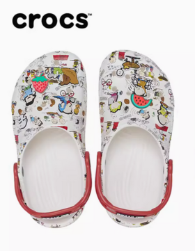 Crocs洞洞鞋经典Peanuts智必星Clog K208630-94S