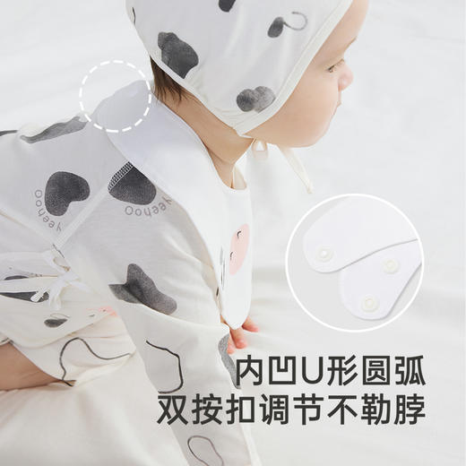 英氏婴儿口水巾7A抑菌小宝宝围巾四季可用新款新生儿口水肩 商品图3