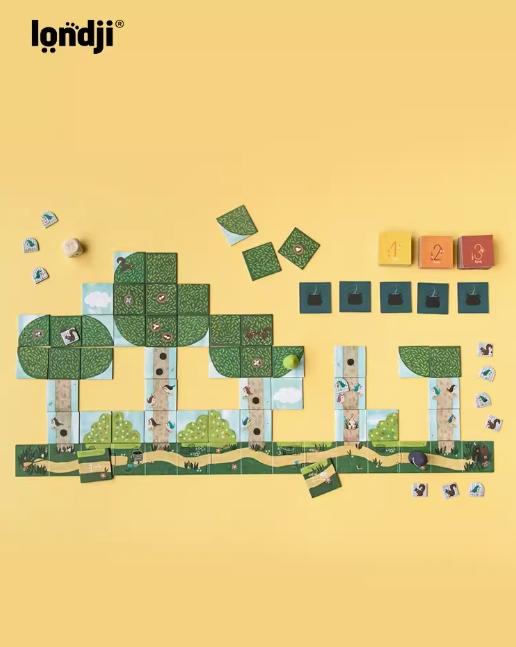 londji儿童进口拼图桌游仙子和巫师 商品图3