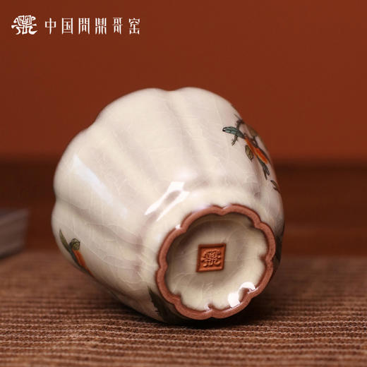 问鼎哥窑致巧款风铃杯（喜事繁多）（缺货） 商品图2