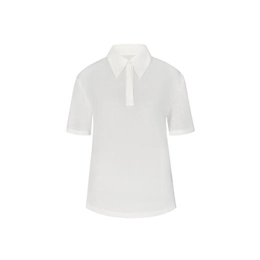 NUTH莱赛尔针织T恤宽松半透拼接短袖上衣女 商品图8