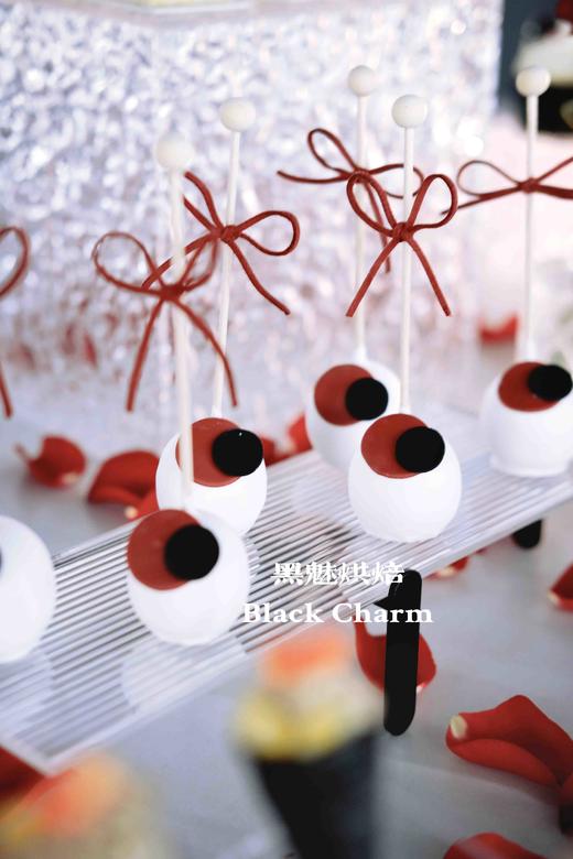 红黑色系开业茶歇 商品图2