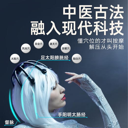 和正多维度头部解压按摩器 商品图5