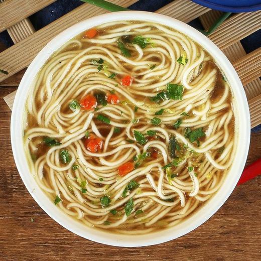 趣小馋兰州牛肉面桶装拉面 不辣非油炸 泡面宿舍夜宵 冲泡方面速食整箱 商品图2