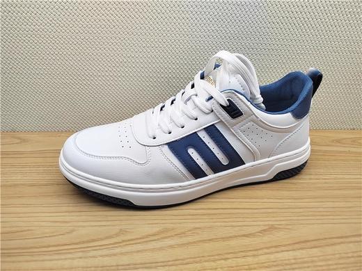 豪行春季新款13142027纯皮牛皮运动休闲男鞋单鞋板鞋 商品图0