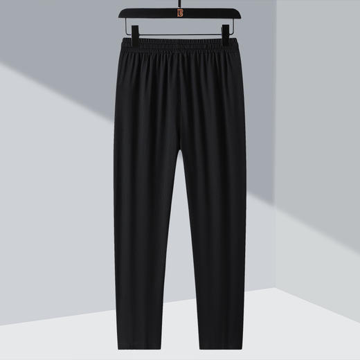 【冰丝速干】【新款DSK】大依优型大码冰丝裤松紧腰休闲运动裤直筒卫裤休闲裤加肥加大运动薄薄长裤胖子裤子夏季款 商品图6