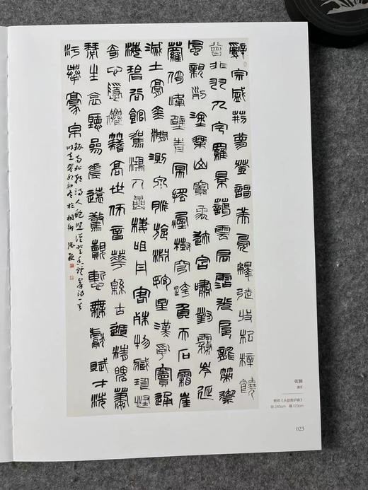 【十三届国展-篆书、篆刻、刻字作品集】 商品图2