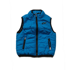 耐克-童衣类（冬）A7NIKE YA4男婴童棉马甲浅照片蓝