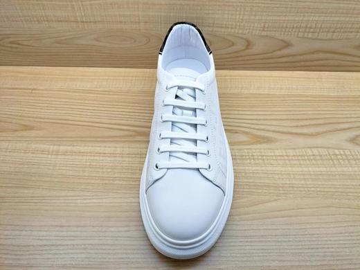 豪行13135330纯牛皮休闲板鞋男单鞋百搭正品小白潮鞋 商品图1