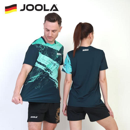 Joola优拉乒乓球服2207星际乒乓球衣专业运动T恤男女同款轻薄透气速干面料 商品图5