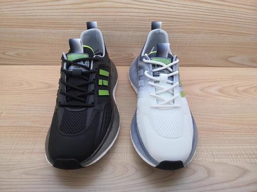 豪行舒适休闲运动系带男鞋12323033时尚平底单鞋 商品图4