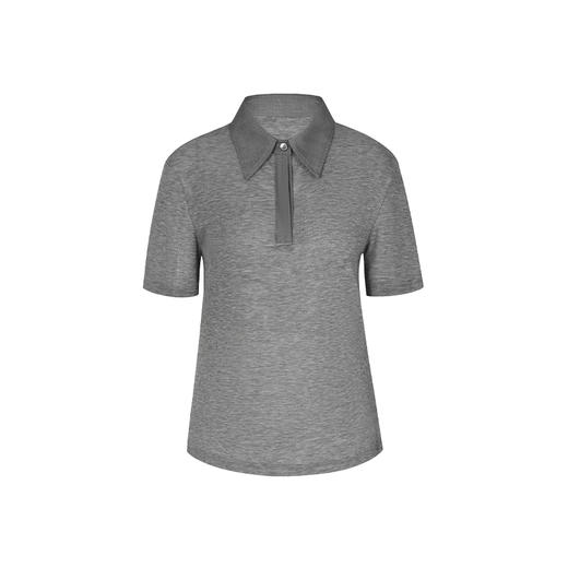 NUTH莱赛尔针织T恤宽松半透拼接短袖上衣女 商品图3