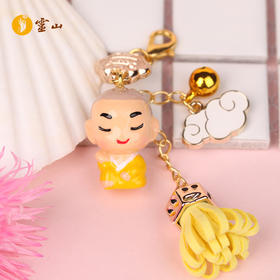 聪慧小沙弥拉链挂