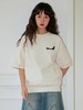 Mood Like Me/MTX2403/炸毛木木猫植绒螺纹插肩袖T恤 商品缩略图0