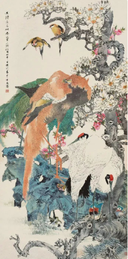  清 任伯年《五伦图》鉴赏 