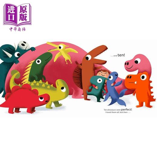 【中商原版】太多恐龙了 How Many Dinosaurs is Too Many 英文原版 儿童绘本 动物图画故事书 进口低幼童书 亲子读物 2岁+ 商品图4
