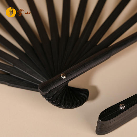 灵山文人雅士绢扇 商品图1