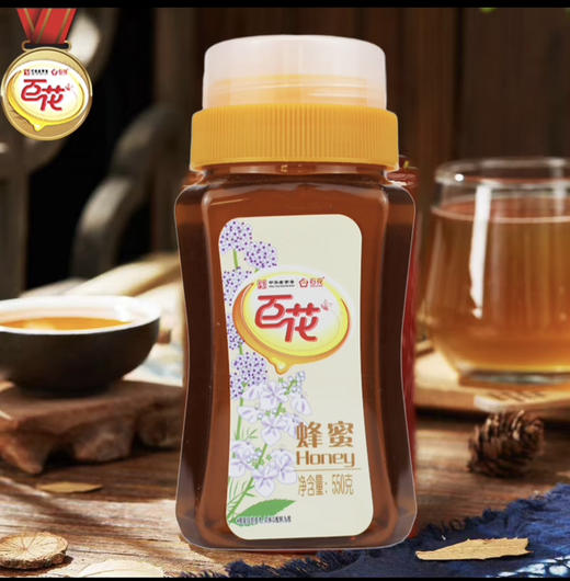 百花550g枣花蜂蜜 商品图4