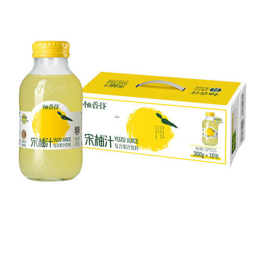 柚香谷300ml双柚汁10瓶/箱 商品图0