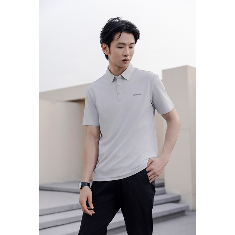 【新品上新】HX 夏季翻领短袖T恤Y102420047101/02POLO杉