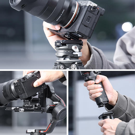 Ulanzi优篮子Uka快装板套件相机微单反适用相机三脚架云台快拆快装扣适配F38/快拆板转换底座配件 商品图7