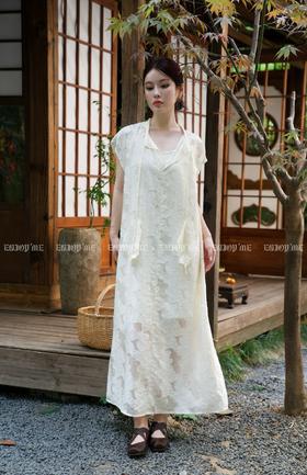 【门店同款】ENJOY夏季云敛-枇杷晚风花间令连衣裙 157944595