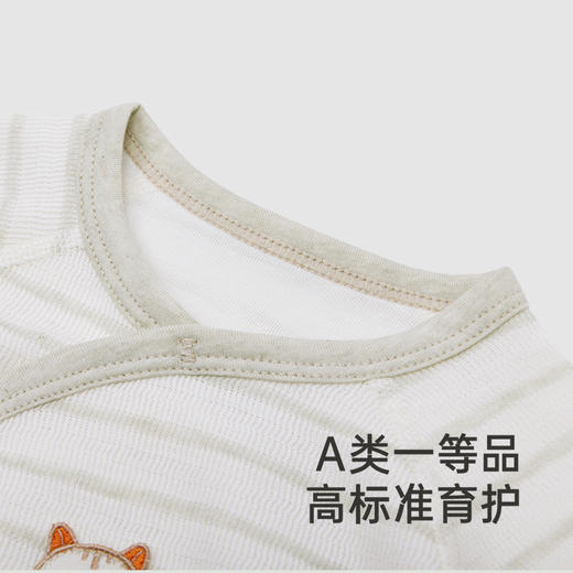 【商场同款】英氏婴儿衣服春夏长袖新生儿连体衣四季哈衣新款 商品图2