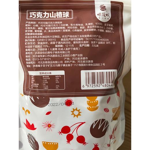 洁源县坝莜域巧克力酸奶山楂球100g*3袋 商品图1