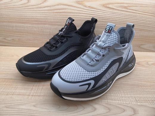 豪行舒适休闲男鞋12327508时尚平底飞织透气平底单鞋 商品图3