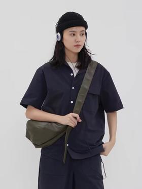 LIVINGTOWN/LT条纹肌理古巴衬衫