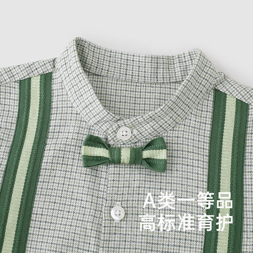 【商场同款】英氏婴儿衣服春夏长袖男宝连体衣新款小宝宝衣服 商品图2