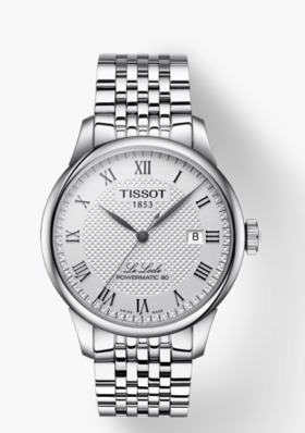 【时计廊】天梭表T006.407.11.033.00天梭力洛克系列钢带80机芯机械男表