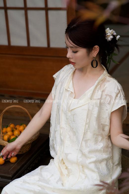 【门店同款】ENJOY夏季云敛-枇杷晚风花间令连衣裙 157944595 商品图2