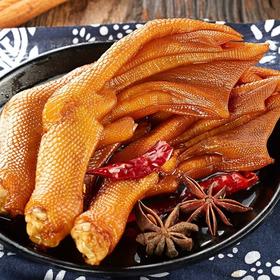 【鲜香爽辣！龙岩泡鸭爪】福建特产辣味脆鸭掌，多汁脆爽劲道口感辣而生香，网红零食小吃休闲卤味食品Y