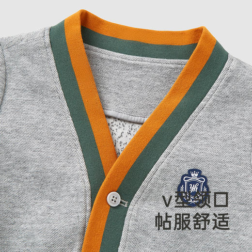 【商场同款】英氏童装春秋纯棉学院风外套男童新款婴儿外套 商品图3