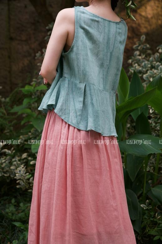 【门店同款】ENJOY夏季云敛-禅意蕾丝拼接半裙 157481244 商品图3