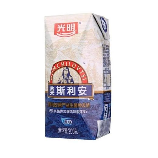 光明莫斯利安 原味杀菌风味酸牛奶 200g 商品图0