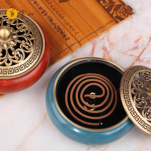 菱心平底香炉 商品图2