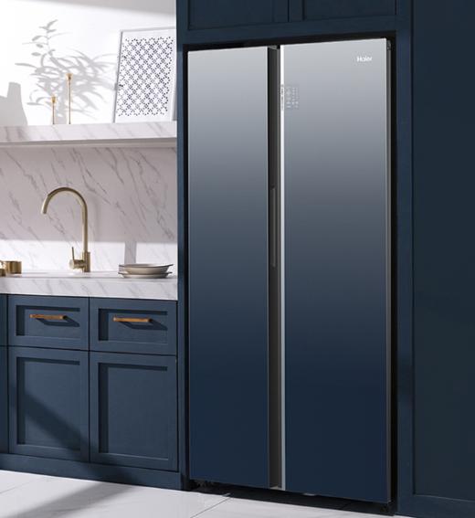 海尔516升 风冷变频 对开门冰箱 节能省电 风冷无霜 健康抑菌 BCD-516WLHSSEDSH 商品图6