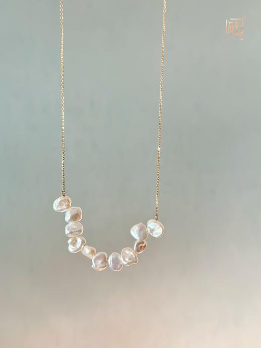 三生石·14k包金巴洛克珍珠项链 商品图7