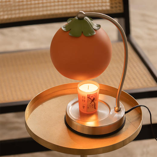 大英博物馆 东方梦境系列 柿柿如意 香薰融蜡灯 蜡烛香氛礼盒 商品图1