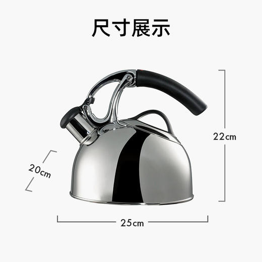 OXO 奥秀不锈钢提柄烧水壶OGGC1070226 商品图4