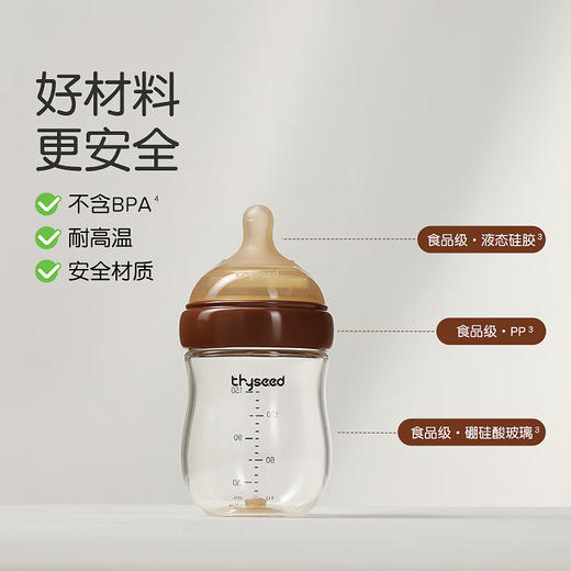 thyseed世喜百日瓶（0-1月）160ml 商品图1