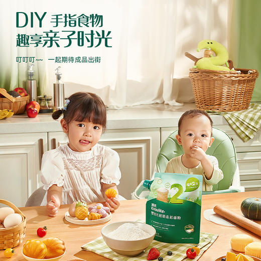 【大家都在买】英氏2阶婴儿低筋面粉麦芯粉500g*2袋 商品图3