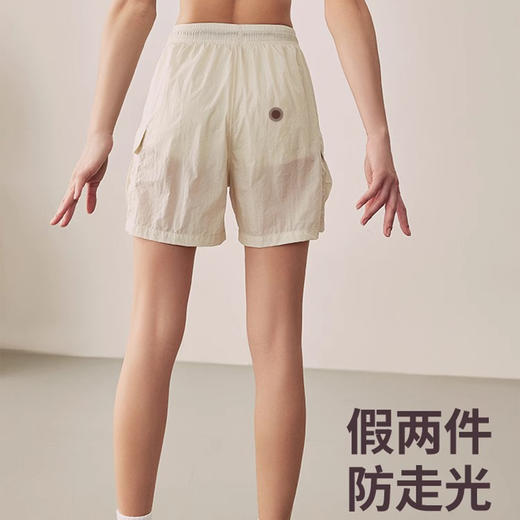 【限时秒】YOGACODE【火树银花系列】 防晒运动短裤TZZ805 商品图1