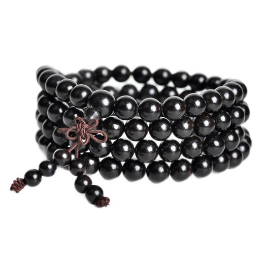 【高油高密❗️印度小叶紫檀】一珠一串皆匠心，专注高端臻品，老料满金星108颗佛珠，手串檀香木质文玩念珠，父亲节好礼L新年礼盒年货礼盒 商品图4